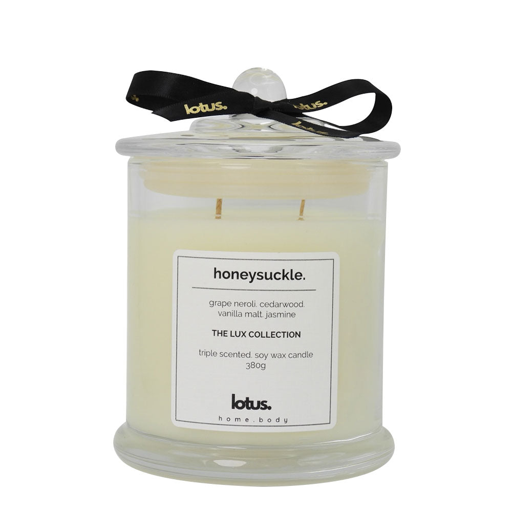 Honeysuckle - Triple Scented Candle (large)