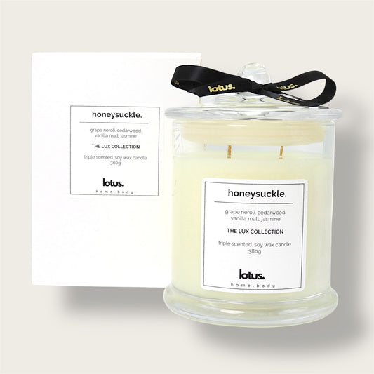 Honeysuckle - Triple Scented Candle (large)