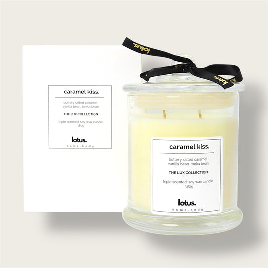 Caramel Kiss - Triple Scented Candle (large)